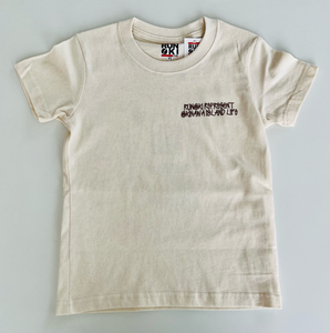 KIDS FRAME LOGO T-SHIRTS : 3 COLOR