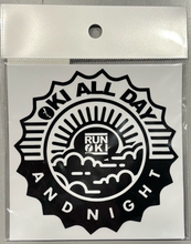 画像をギャラリービューアに読み込む, OKI ALL DAY AND NIGHT  LOGO STICKER : 2 COLOR