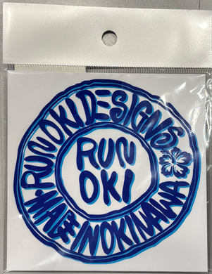 MADE IN  LOGO STICKER : 2 COLOR