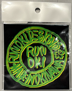 MADE IN  LOGO STICKER : 2 COLOR