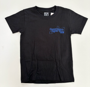 KIDS BACK HIBI LOGO T-SHIRTS : 3 COLOR