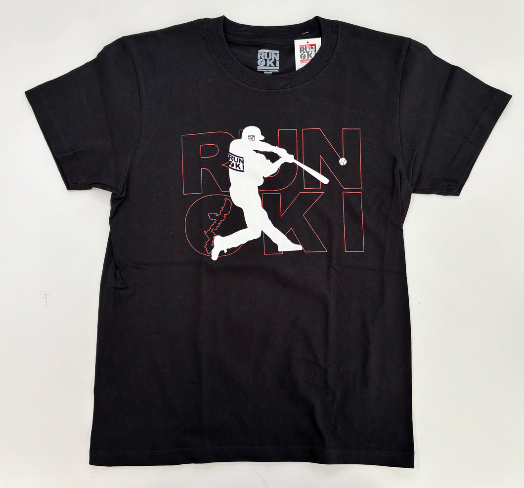KIDS BASEBALL LOGO T-SHIRTS : 2 COLOR
