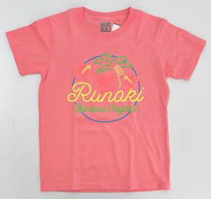 KIDS NEON LOGO T-SHIRTS : 4 COLOR