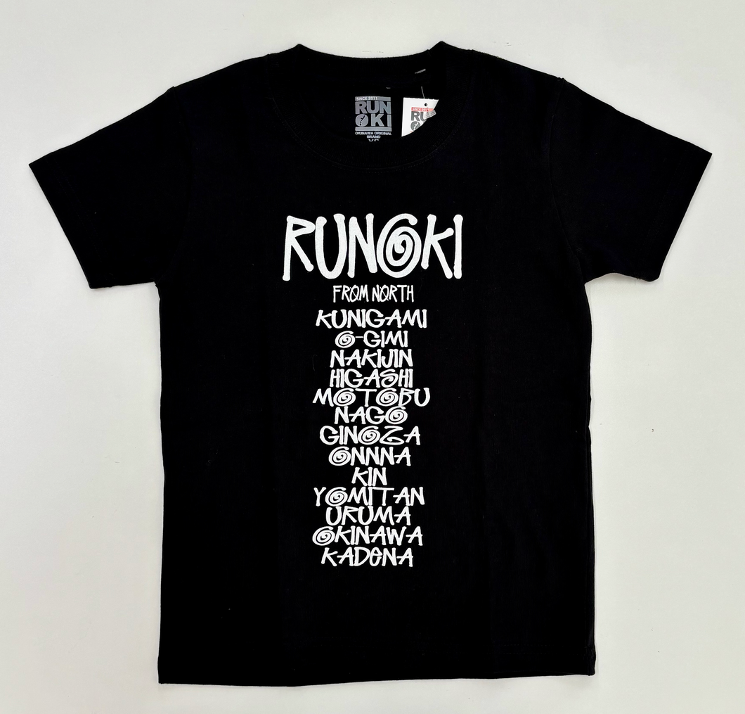 KIDS OKI TOUR LOGO T-SHIRTS : 4 COLOR