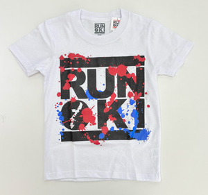 KIDS PAINT LOGO T-SHIRTS : 2 COLOR