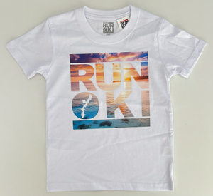 KIDS SUNSET ORIGINAL LOGO T-SHIRTS : 3 COLOR