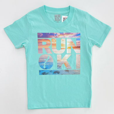 KIDS SUNSET ORIGINAL LOGO T-SHIRTS : 3 COLOR