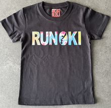 Load image into Gallery viewer, KIDS Hibiscus - RUNOKI LOGO T-SHIRTS : 2 COLOR