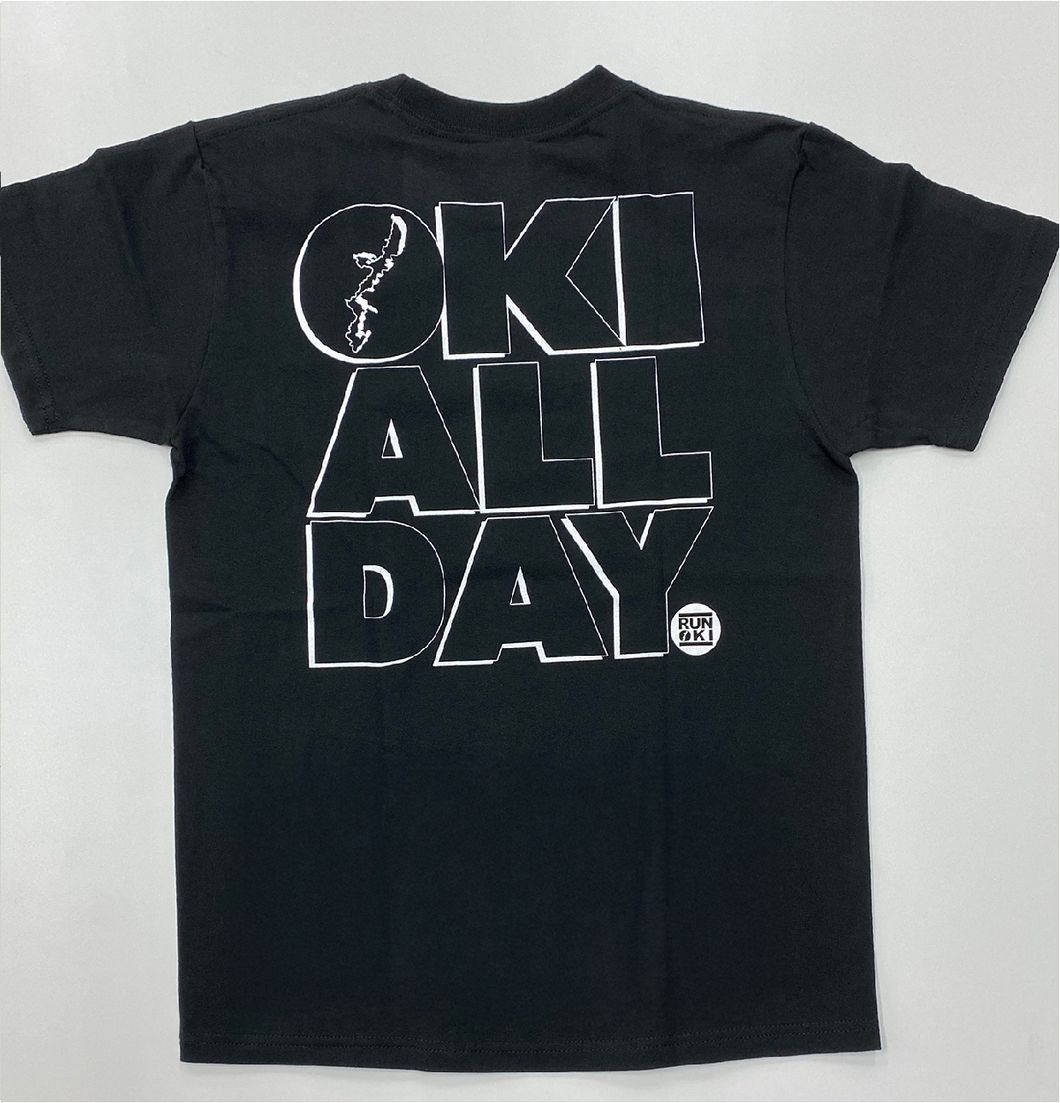 OKI ALL DAY OUTLINE LOGO T-SHIRT : 5 COLOR