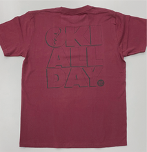 画像をギャラリービューアに読み込む, OKI ALL DAY OUTLINE LOGO T-SHIRT : 5 COLOR