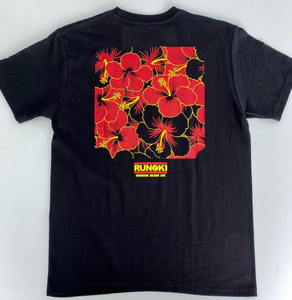 BACK HIBI LOGO T-SHIRTS : 6 COLOR
