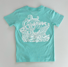 画像をギャラリービューアに読み込む, KIDS WHALE LOGO T-SHIRTS : 4 COLOR
