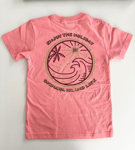 KIDS HOLIDAY LOGO T-SHIRTS : 4 COLOR
