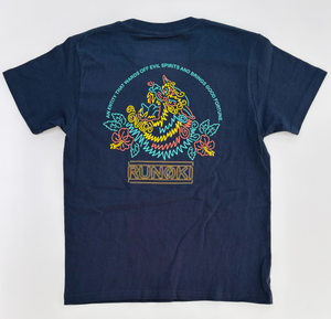 BACK NEON SHI-SA- LOGO T-SHIRTS : 5 COLOR