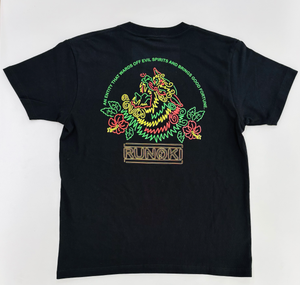 BACK NEON SHI-SA- LOGO T-SHIRTS : 5 COLOR