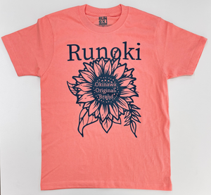 SUN FLOWER LOGO T-SHIRTS : 5 COLOR