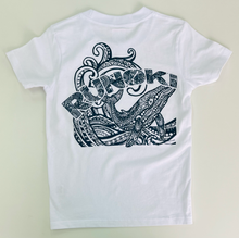 画像をギャラリービューアに読み込む, KIDS WHALE LOGO T-SHIRTS : 4 COLOR