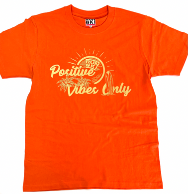 #POSITIVE VIBES ONLY 2 LOGO T-SHIRTS : 5 COLOR