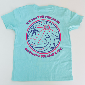 KIDS HOLIDAY LOGO T-SHIRTS : 4 COLOR