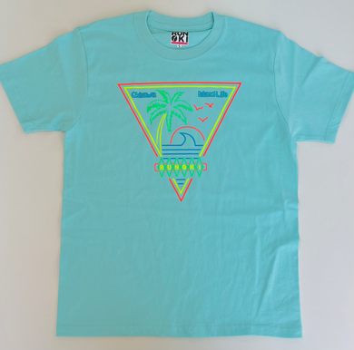 NEON 2 LOGO T-SHIRTS : 4 COLOR