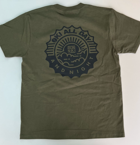 OKI ALL DAY AND NIGHT LOGO T-SHIRT : 6 COLOR