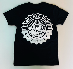 KIDS OKI ALL DAY AND NIGHT LOGO T-SHIRTS : 3 COLOR
