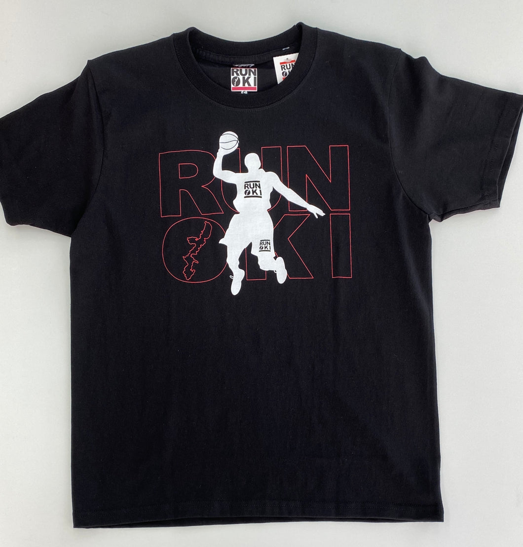 BASKET BALL LOGO T-SHIRTS : 2 COLOR