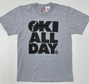 OKI ALL DAY BASIC LOGO T-SHIRT : 4 COLOR