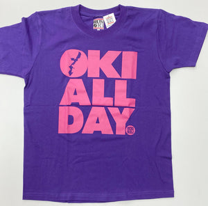 OKI ALL DAY BASIC LOGO T-SHIRT : 4 COLOR