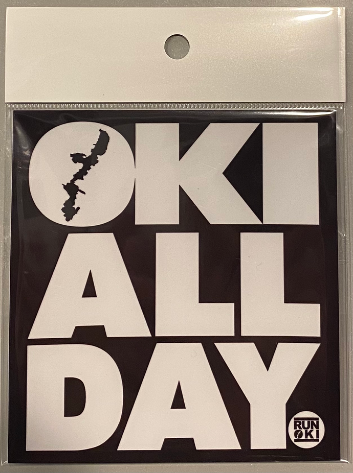 OKI ALL DAY LOGO STICKER : 2 COLOR