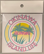 Load image into Gallery viewer, NEW PALM TREE 2 LOGO STICKER : 2 COLOR