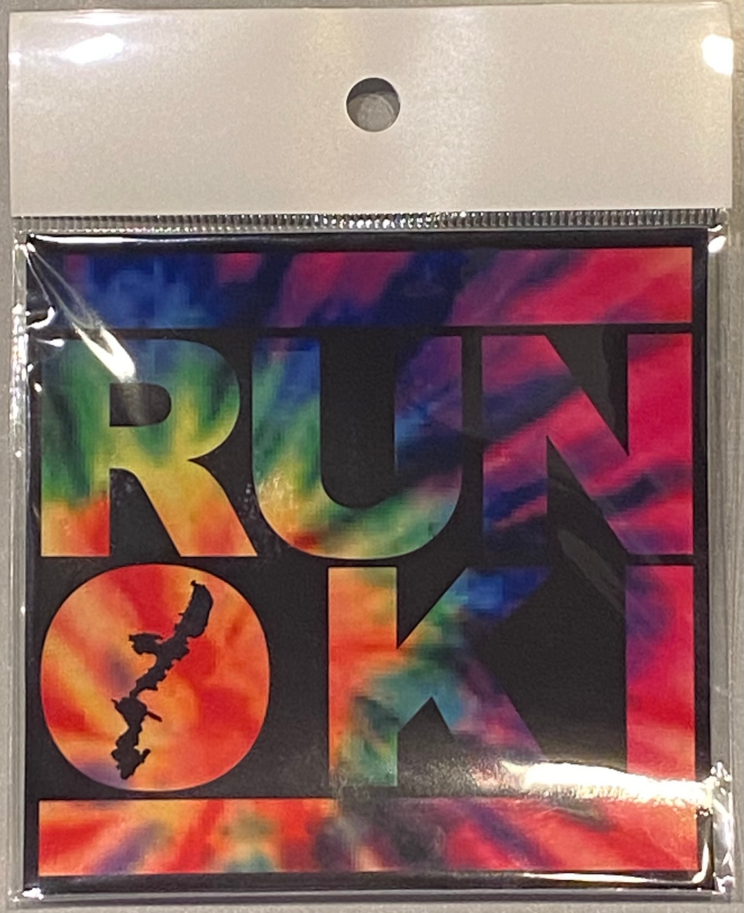 TIEDYE ORIGINAL LOGO STICKER : 2 COLOR