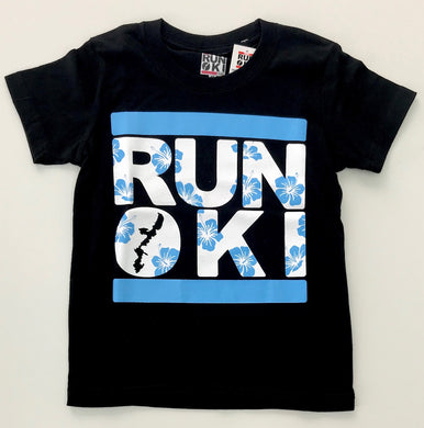 KIDS HIBISCUS LOGO T-SHIRTS : 4 COLOR